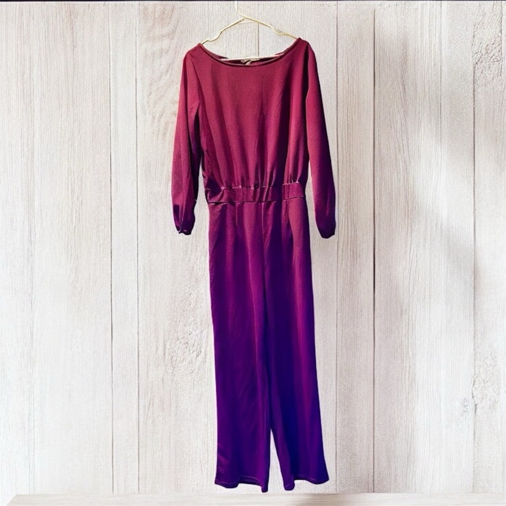 Elegant Purple Jumpsuit